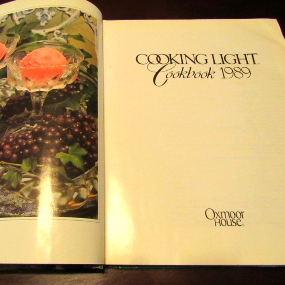 🥧🥣🍮 Vintage "Cooking Light Cookbook 1989" - HC - Picture 6 of 8